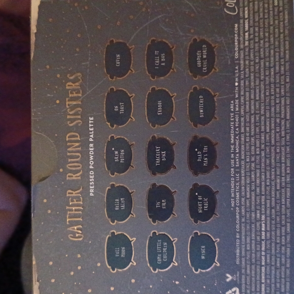 COPY - Colorpop Limited edition "Hocus pocus gather round sisters" eye shadow p… - Picture 8 of 11
